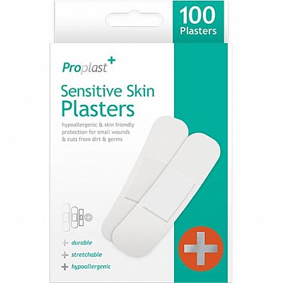 Proplast Hypoallergenic Plasters 100 Pack