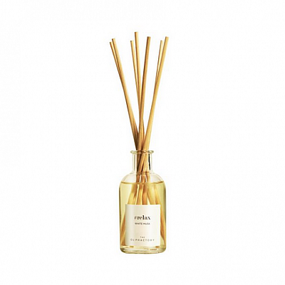 Αρωματικό χώρου με στικς 100ml White Musk, Relax Diffuser - The Olphactory