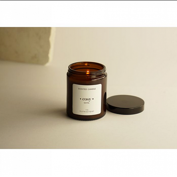 Santal Φυτικό αρωματικό κερί με καπάκι 135gr, Cosy - The Olphactory