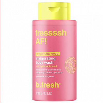 Invigorating Αφρόλουτρο gel 473ml, Fressssh AF! - BFresh