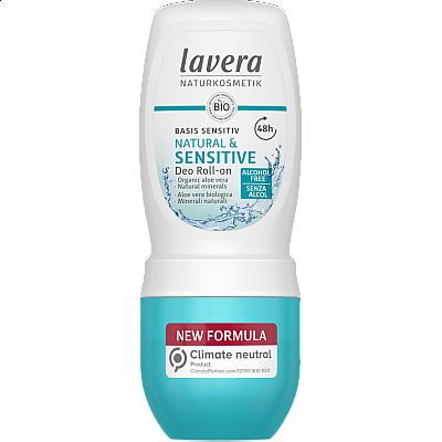 Αποσμητικό Lavera roll on Natural & Sensitive 50ml