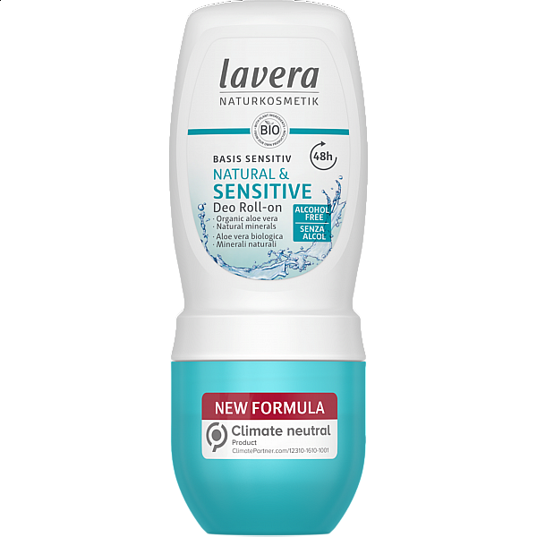 Αποσμητικό Lavera roll on Natural & Sensitive 50ml