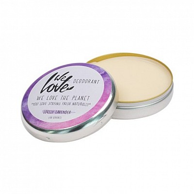 WE LOVE THE PLANET | Βιολογικό Αποσμητικό tin LOVELY LAVENDER – (Λεβάντα) 48g 