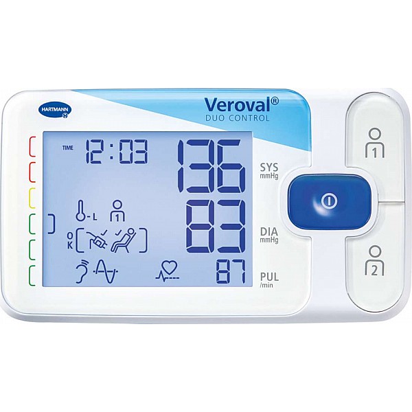 Hartmann Veroval Duo Control Medium Ψηφιακό Πιεσόμετρο Μπράτσου 