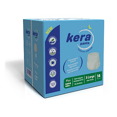 Kera pants Plus X-large 14 τεμάχια