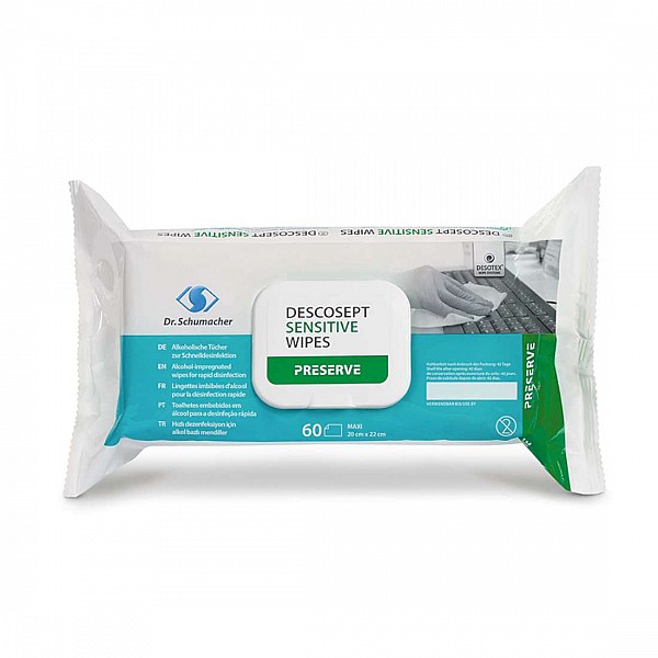 Descosept sensitive wipes  (60 τμχ)