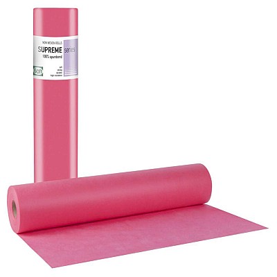 SUPREME PLUS Εξεταστικό Ρολό Non woven Ροζ 20gr - 50cm x 70m (9 τμχ)