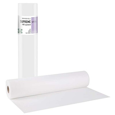 SUPREME PLUS Εξεταστικό Ρολό Non woven Λευκό 20gr - 50cm x 70m (9 τμχ)