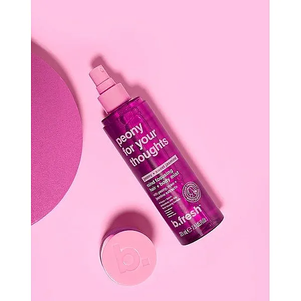 Peony for your thoughts, mind focusing mist μαλλιών και σώματος 221mL - BFresh