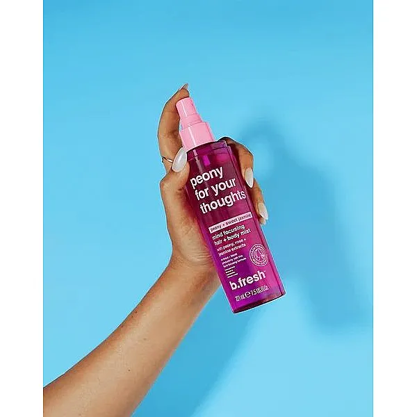 Peony for your thoughts, mind focusing mist μαλλιών και σώματος 221mL - BFresh