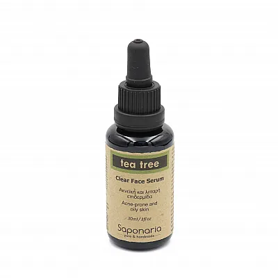 Clear Face Serum Νιαουλί essential Saponaria 30ml