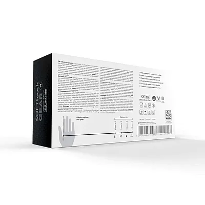 Γάντια νιτριλίου Soft Care Gear-Mαύρο (100τμχ)