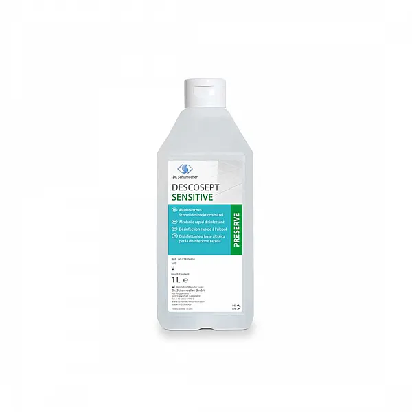 Descosept Sensitive - 1000ml - Ταχεία απολύμανση ευαίσθητων επιφανειών