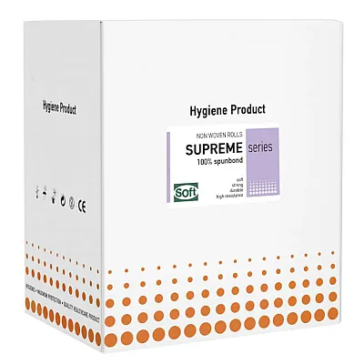 SUPREME PLUS Εξεταστικό ρολό Non woven Λευκό 20gr - 68cm x 70m (1 τμχ)