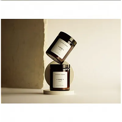 Santal Φυτικό αρωματικό κερί με καπάκι 135gr, Cosy - The Olphactory