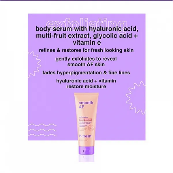 Απολεπιστικό serum σώματος 236ml, Smooth AF - BFresh