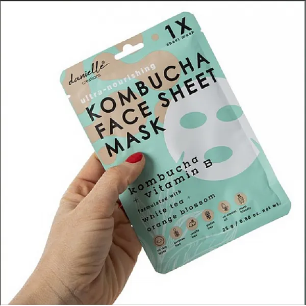 Kombucha Σετ με 5 Μάσκες Προσώπου με βιταμίνη Β - By Upper Canada