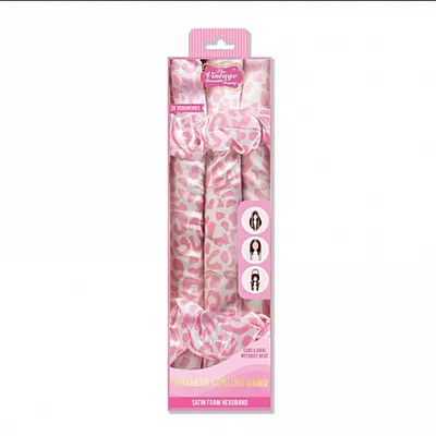 Σετ φορμαρίσματος για μπούκλες μαλλιών, Pink Leopard - By Upper Canada