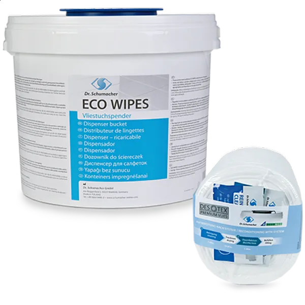 Δοχείο για μαντηλάκια απολύμανσης  Eco wipes (dry) - 32cm x 30cm για 100 τεμάχια (1τμχ)
